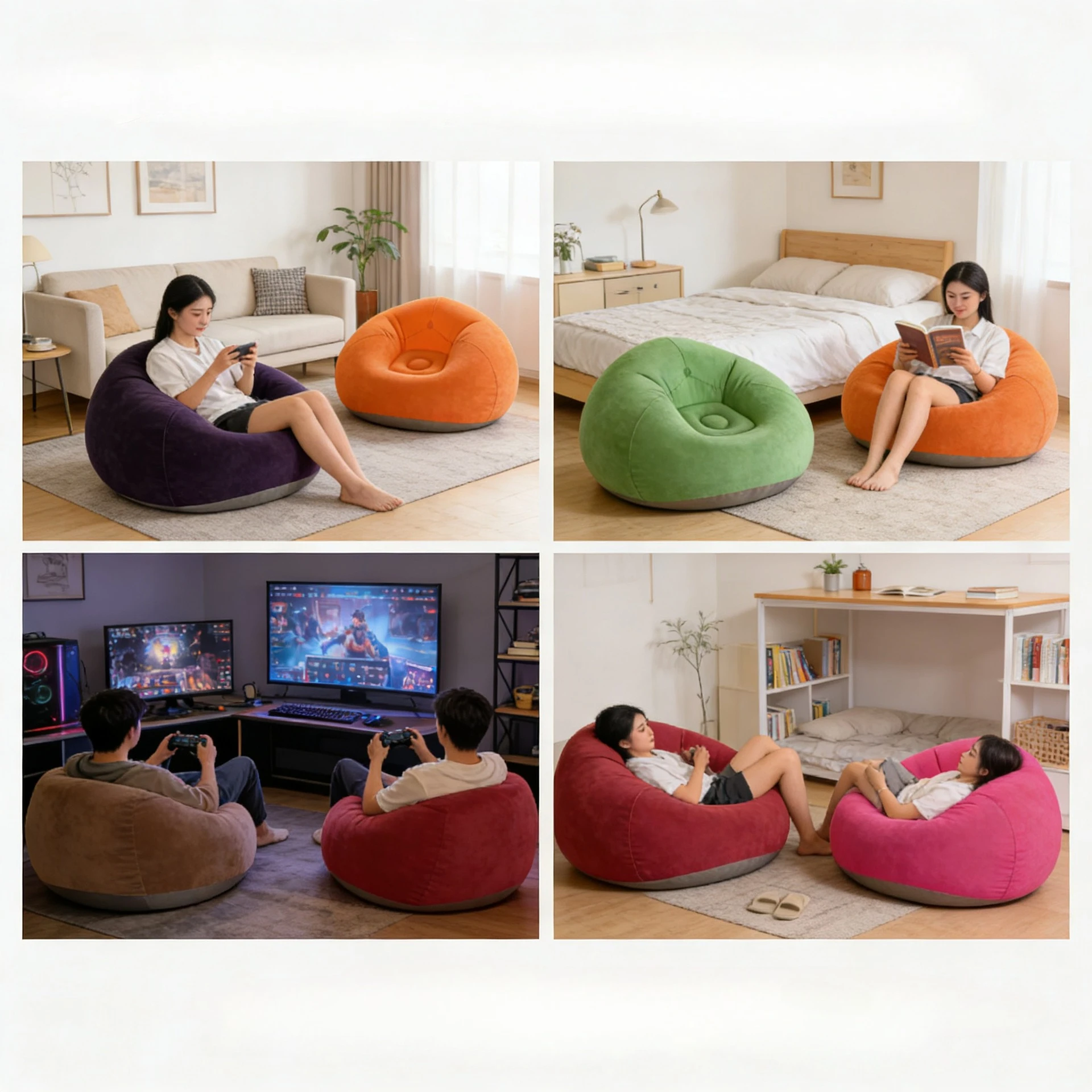 Inflatable Kids Sofa Single Living Room Bedroom Balcony Lazy Chair Foldable Outdoor Leisure Flocked Adult Sofa
Inflatable Kids Sofa Single Living Room Bedroom Balcony Lazy Chair Foldable Outdoor Leisure Flocked Adult Sofa