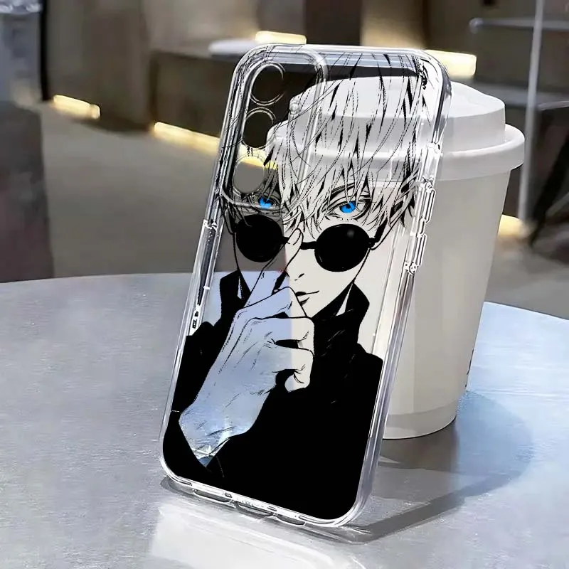 Anime Gojo Jujutsu Kaisen Art For Samsung A71 A51 A55 A52 A35 A25 A37 A17 A07 A54 A15 A14 A05 A13 A73 5G Transparent Phone Case
Anime Gojo Jujutsu Kaisen Art For Samsung A71 A51 A55 A52 A35 A25 A37 A17 A07 A54 A15 A14 A05 A13 A73 5G Transparent Phone Case