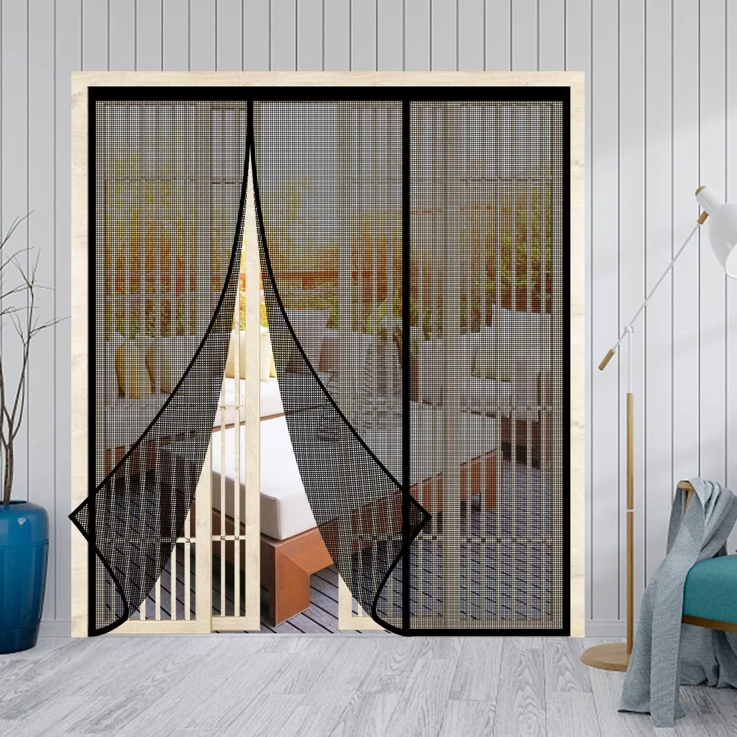 Magnetic Screen Door Self Sealing Magnets Heavy Duty Fiberglass Mesh for Sliding Patio Door, Hands Free, Pets Friendly, 72x80
Magnetic Screen Door Self Sealing Magnets Heavy Duty Fiberglass Mesh for Sliding Patio Door, Hands Free, Pets Friendly, 72x80