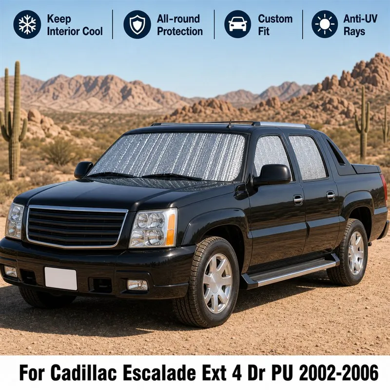 For Cadillac Escalade Ext 4 Dr PU 2002-2006 Full Set Car Window Sunshades UV Block Privacy Heat Insulated Foldable Car Curtain
For Cadillac Escalade Ext 4 Dr PU 2002-2006 Full Set Car Window Sunshades UV Block Privacy Heat Insulated Foldable Car Curtain