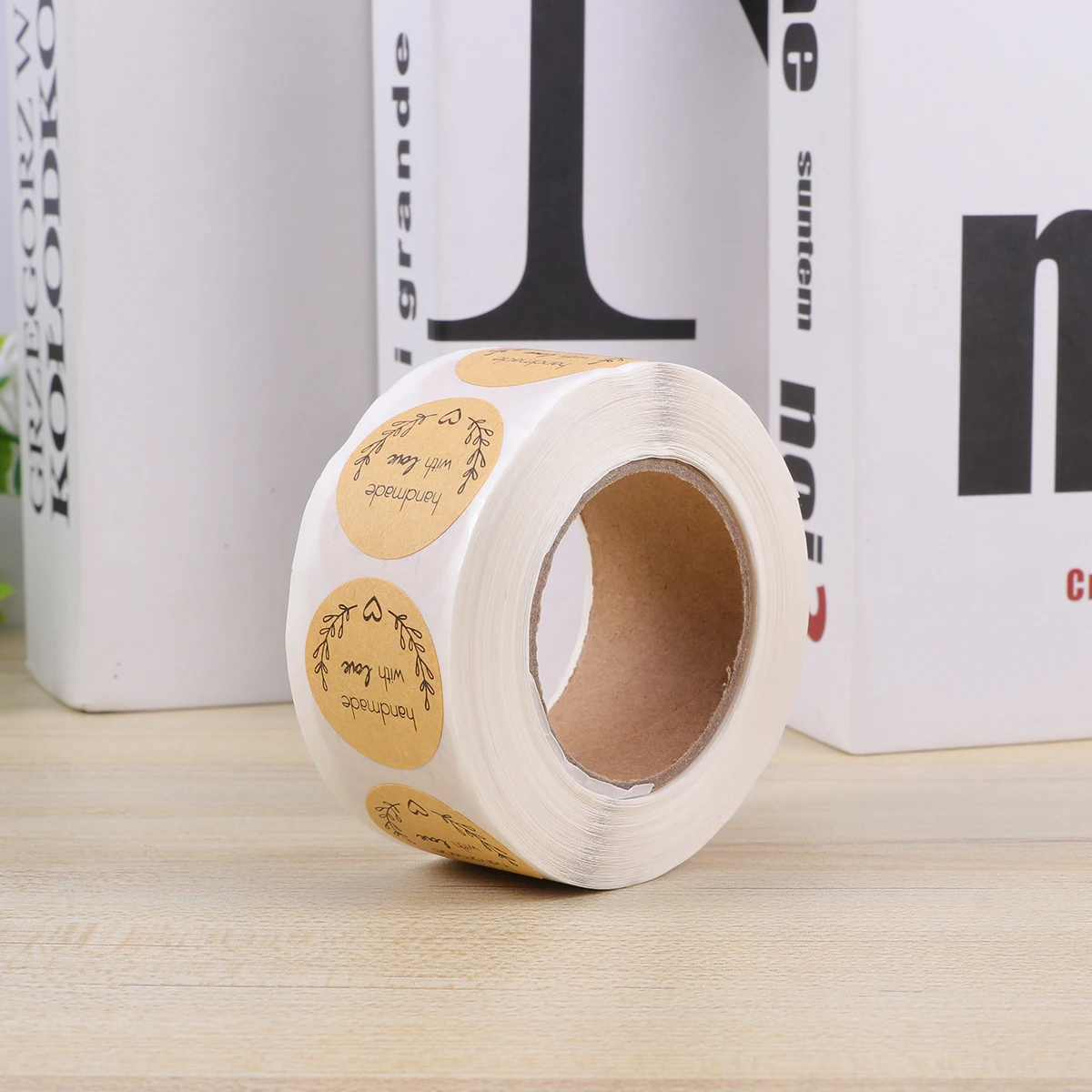 2 Roll Stickers Decorative Packaging Handmade Label Round Natural Sealing Food Labels
2 Roll Stickers Decorative Packaging Handmade Label Round Natural Sealing Food Labels