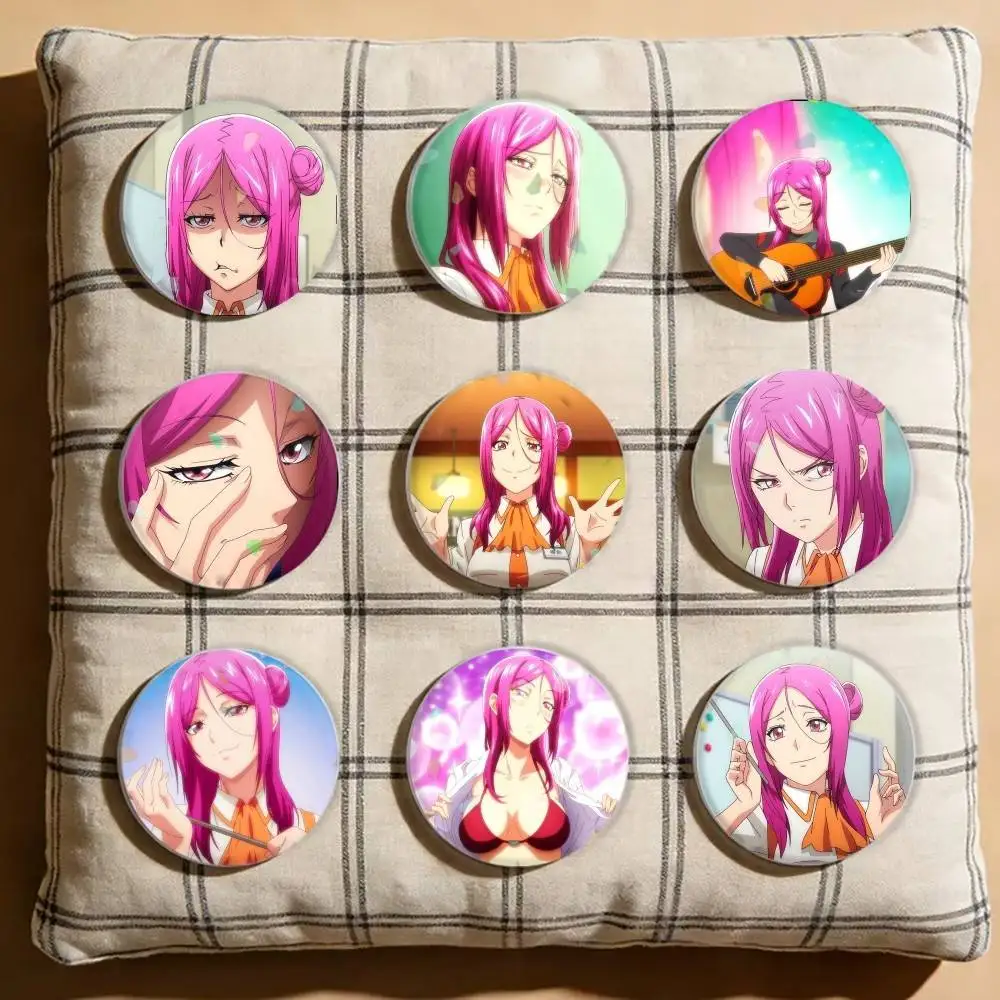 GRAND BLUE Busujima Sakurako Laser Badge Creative Pins Brooch for Bag Clothes Hat Decor Gifts Fans Collect
GRAND BLUE Busujima Sakurako Laser Badge Creative Pins Brooch for Bag Clothes Hat Decor Gifts Fans Collect