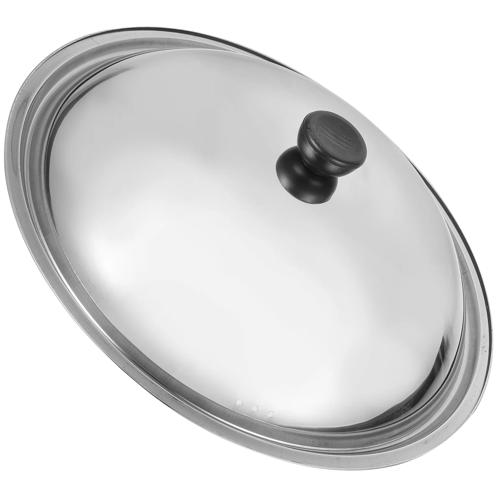 Casserole Skillet Frying Pan Cover Stainless Steel Pot Vent Baking Dish with Lid
Casserole Skillet Frying Pan Cover Stainless Steel Pot Vent Baking Dish with Lid