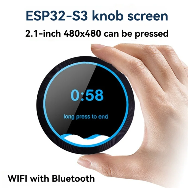 Твердая макетная плата ESP32-S3 LVGL 2,1-дюймовый круглый поворотный дисплей, умный ЖК-дисплей с ручкой переключателя и BT Wi-Fi для Arduino A
Твердая макетная плата ESP32-S3 LVGL 2,1-дюймовый круглый поворотный дисплей, умный ЖК-дисплей с ручкой переключателя и BT Wi-Fi для Arduino A
