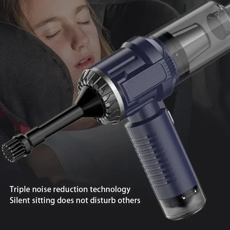 Portable Car Vacuum Cleaner Household Charging Handheld Brushless Powerful Dust Blower Large Suction For Home And Auto Use
Portable Car Vacuum Cleaner Household Charging Handheld Brushless Powerful Dust Blower Large Suction For Home And Auto Use