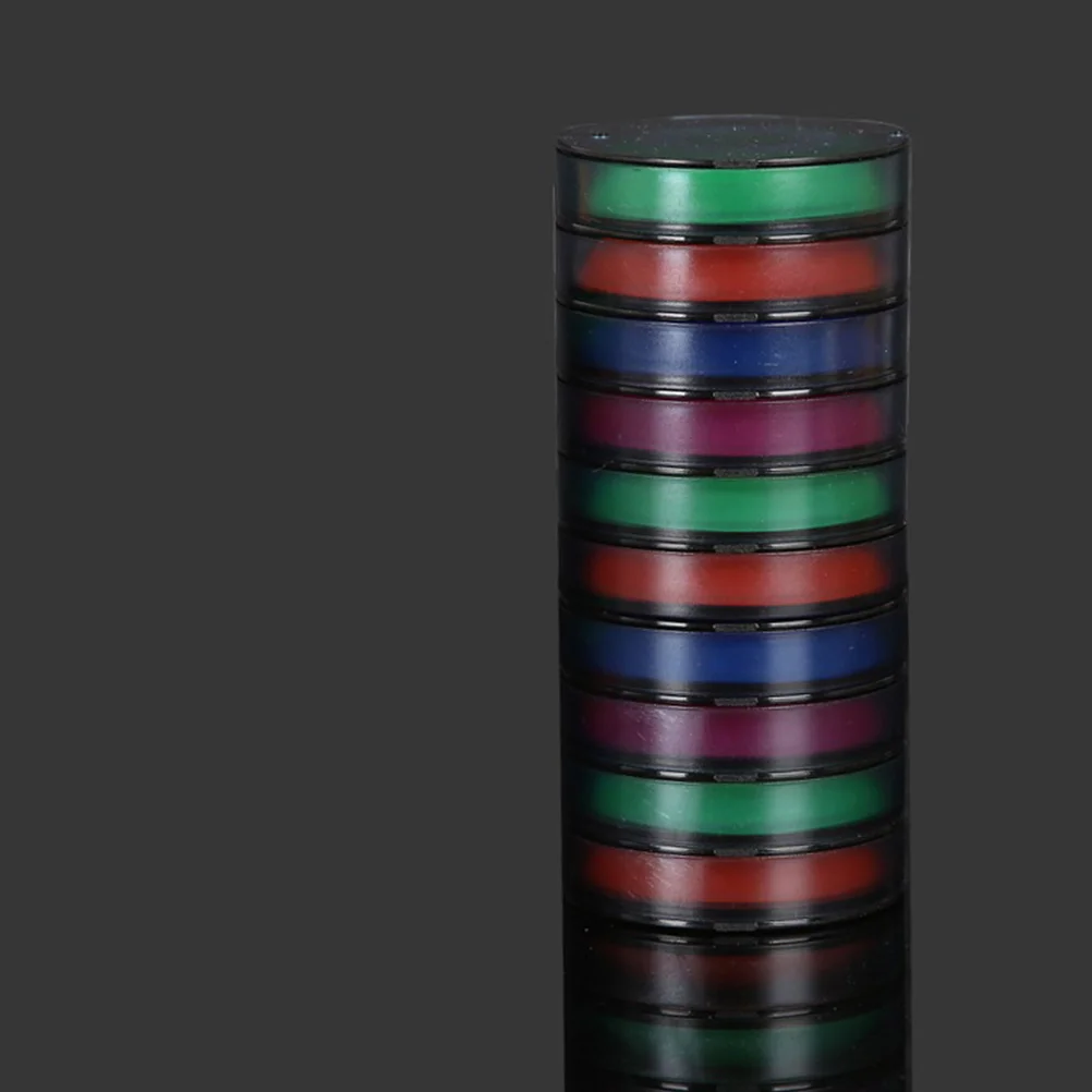 10pcs Rainbow Rotary Mainline Box Large Silicone Bobbin Spool Lightweight Fishing Line Holder Shock-Resistant Tackle Gear
10pcs Rainbow Rotary Mainline Box Large Silicone Bobbin Spool Lightweight Fishing Line Holder Shock-Resistant Tackle Gear