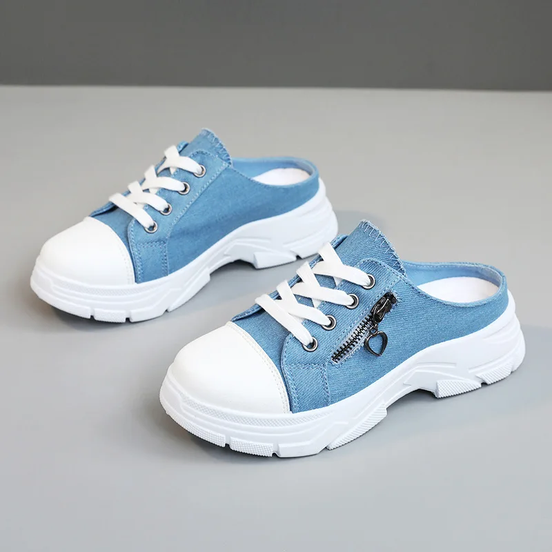 Casual Shoes Canvas Women Summer Fashion Vulcanised Sneakers Ladies Thick Sole Closed Toe Loafers Footwear Zapatillas Mujer
Casual Shoes Canvas Women Summer Fashion Vulcanised Sneakers Ladies Thick Sole Closed Toe Loafers Footwear Zapatillas Mujer