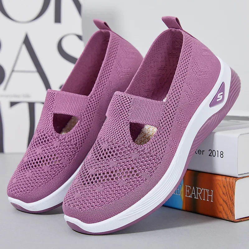 Women Shoes Summer Breathable Comfortable Single Shoes Casual Platform Shoes Lightweight Slip on Walking Shoe Non Slip Flat Shoe
Women Shoes Summer Breathable Comfortable Single Shoes Casual Platform Shoes Lightweight Slip on Walking Shoe Non Slip Flat Shoe