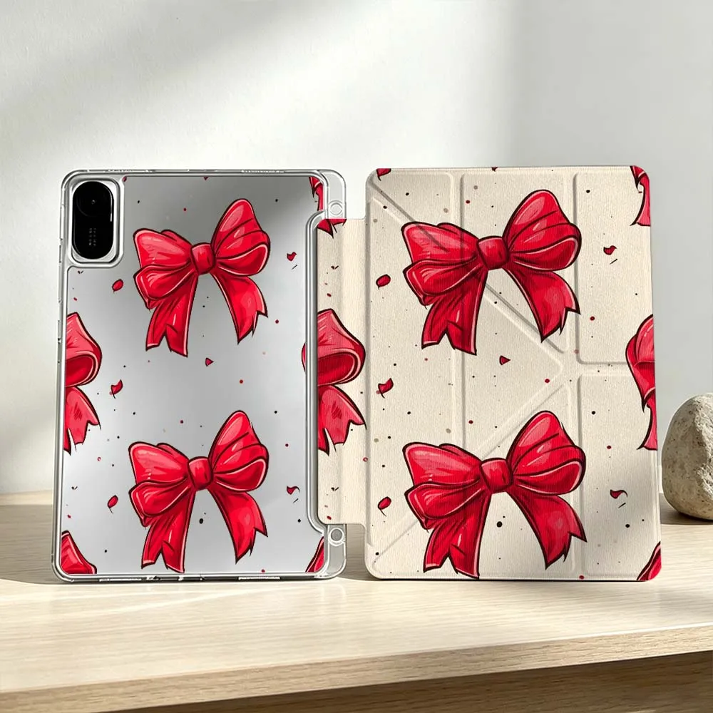 Luxury Red Bow For Xiaomi Mi Pad 8 7 6 5 Pro Redmi Pad SE 2 Poco Pad Foldable 3Y Tablet Case Soft
Luxury Red Bow For Xiaomi Mi Pad 8 7 6 5 Pro Redmi Pad SE 2 Poco Pad Foldable 3Y Tablet Case Soft