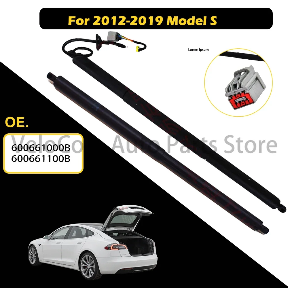 1pc or 2pcs Long-Lasting Electric Tailgate Gas Strut, OEM-Grade Pair Set for 2012-2019 Tesla Model S X 600661000B 600661100B
1pc or 2pcs Long-Lasting Electric Tailgate Gas Strut, OEM-Grade Pair Set for 2012-2019 Tesla Model S X 600661000B 600661100B