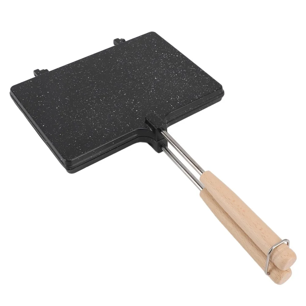 Reusable Square Hand Sandwich Maker Aluminum Double Sided Sandwich Toaster Non-Stick Flip Hot Sandwich Maker Camping
Reusable Square Hand Sandwich Maker Aluminum Double Sided Sandwich Toaster Non-Stick Flip Hot Sandwich Maker Camping
