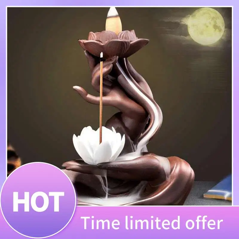 B69C A-Purple Sand Backflow Incense Stove, Zen Buddhist Hand Home Fragrance Stove Incense Insert Plate Parts
B69C A-Purple Sand Backflow Incense Stove, Zen Buddhist Hand Home Fragrance Stove Incense Insert Plate Parts