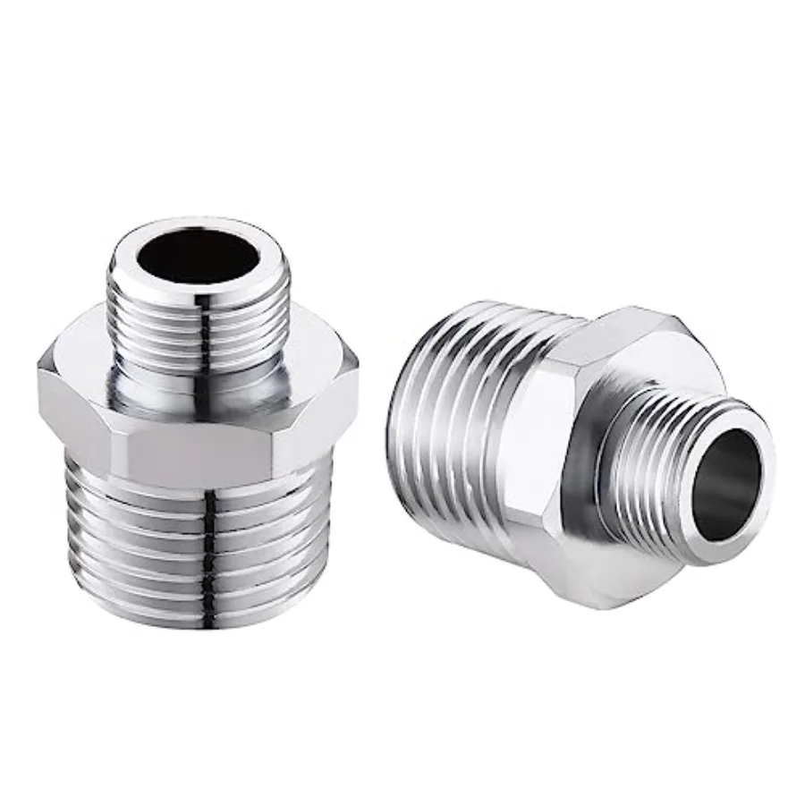 Rv Faucet Adapter 1/2 to 3/8 Reducer, 1/2 Male to 3/8 Male Faucet Supply Line Adapter, Compression Fitting for RV Kitchen Plumb
Rv Faucet Adapter 1/2 to 3/8 Reducer, 1/2 Male to 3/8 Male Faucet Supply Line Adapter, Compression Fitting for RV Kitchen Plumb