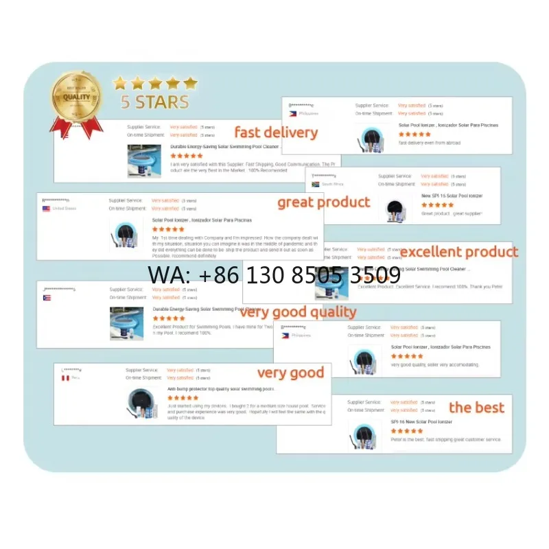 Cheap Price Portable Water Filters System House Swimming Pool Ionizer Solar Water Purifier
Cheap Price Portable Water Filters System House Swimming Pool Ionizer Solar Water Purifier
