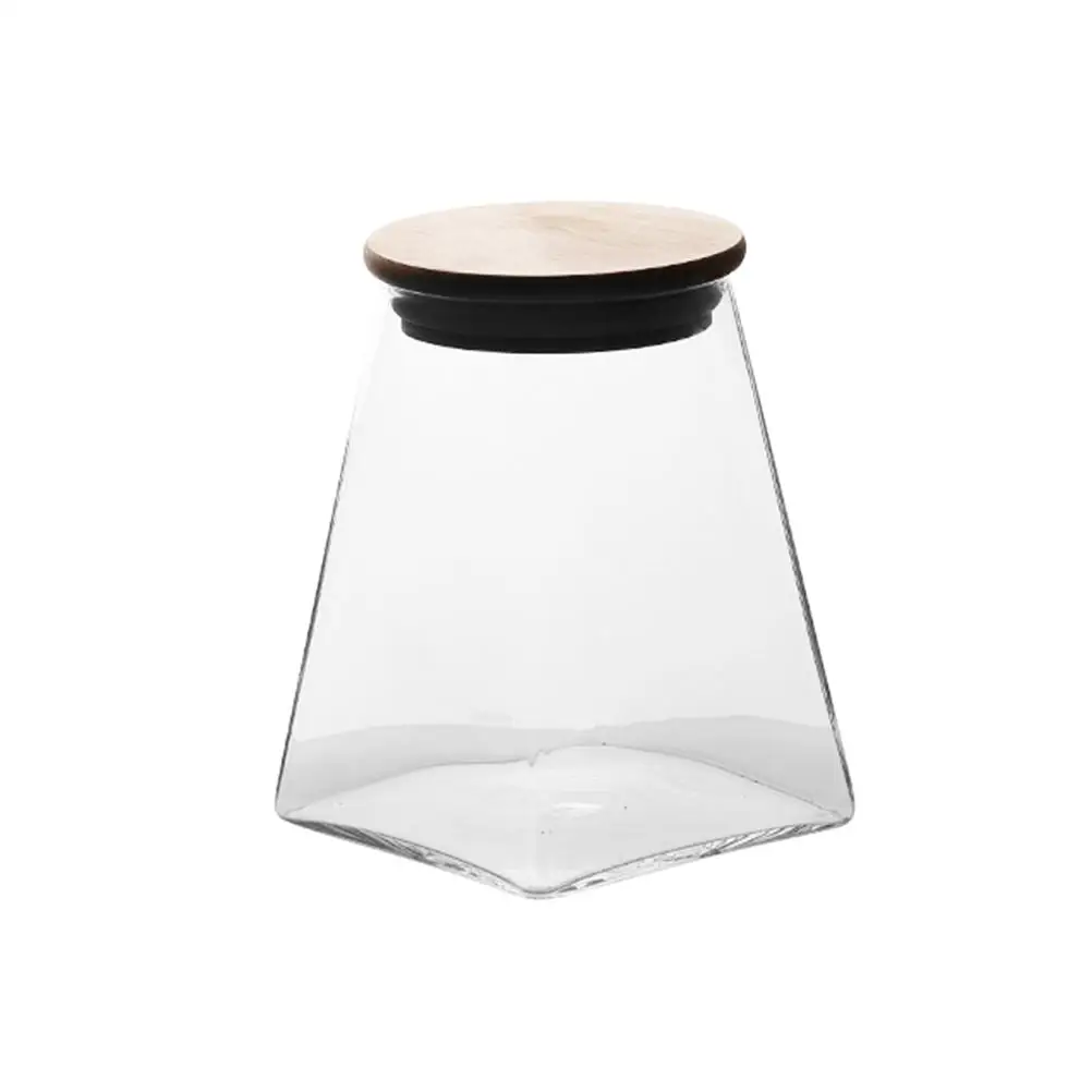 Glass Grains Storage Tank Airtight Food Containers Sealed Can Bamboo Lid Kitchen Dry Jar Storage Solution
Glass Grains Storage Tank Airtight Food Containers Sealed Can Bamboo Lid Kitchen Dry Jar Storage Solution
