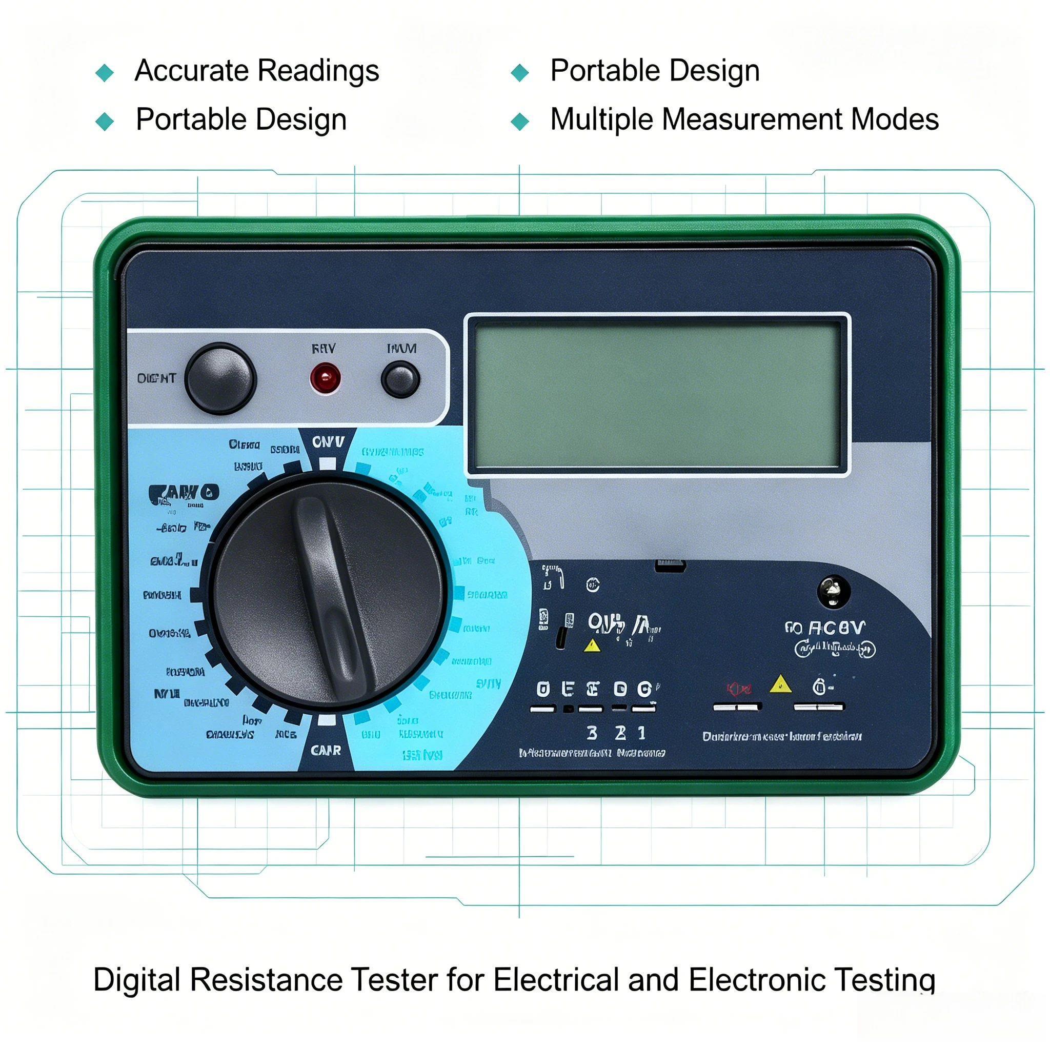 DY294 Multifunctional Digital Transistor Tester Semiconductor Analyzer Measure Diode Triode FET AC DC Voltage Capacitance
DY294 Multifunctional Digital Transistor Tester Semiconductor Analyzer Measure Diode Triode FET AC DC Voltage Capacitance