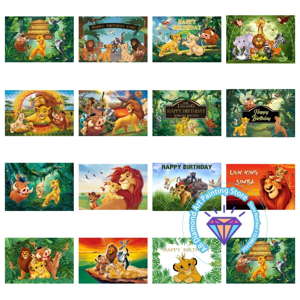 Jungle Safari Lion King Simba AB Diamond Painting Kit Square Round Diamond 5D DIY Mosaic Handmade Art Exquisite Gift Home Decor
Jungle Safari Lion King Simba AB Diamond Painting Kit Square Round Diamond 5D DIY Mosaic Handmade Art Exquisite Gift Home Decor
