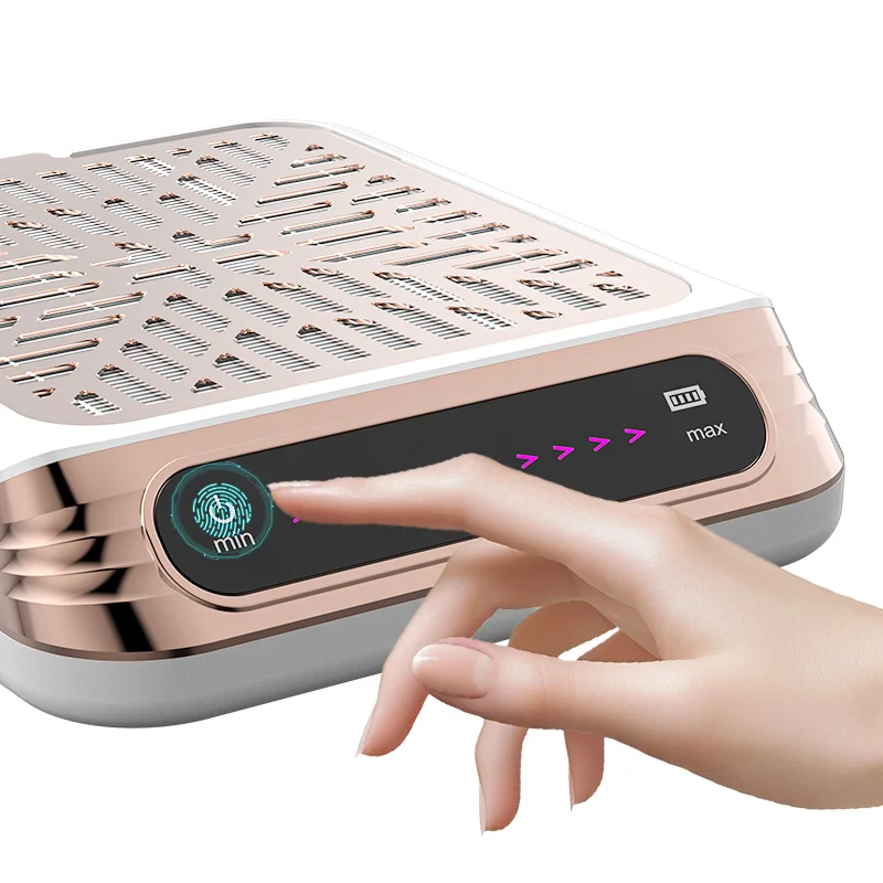 High - Performance Rechargeable Nail Dust Collector. Touch Screen, Magnetic Stainless Cover, Removable Filter for Salon/Home Use
High - Performance Rechargeable Nail Dust Collector. Touch Screen, Magnetic Stainless Cover, Removable Filter for Salon/Home Use