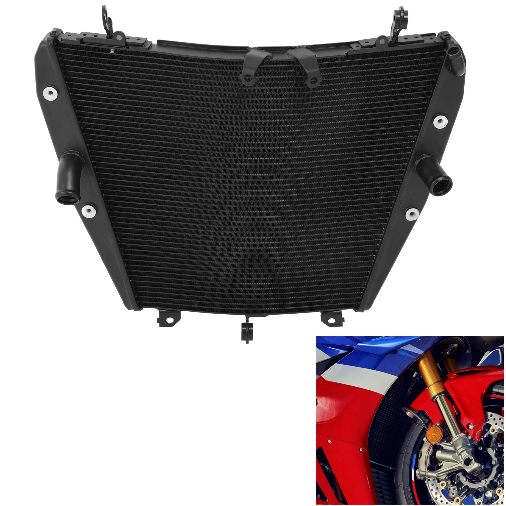 혼다 CBR1000RR SP 2020-2024 오토바이용 라디에이터 쿨러 냉각 장치