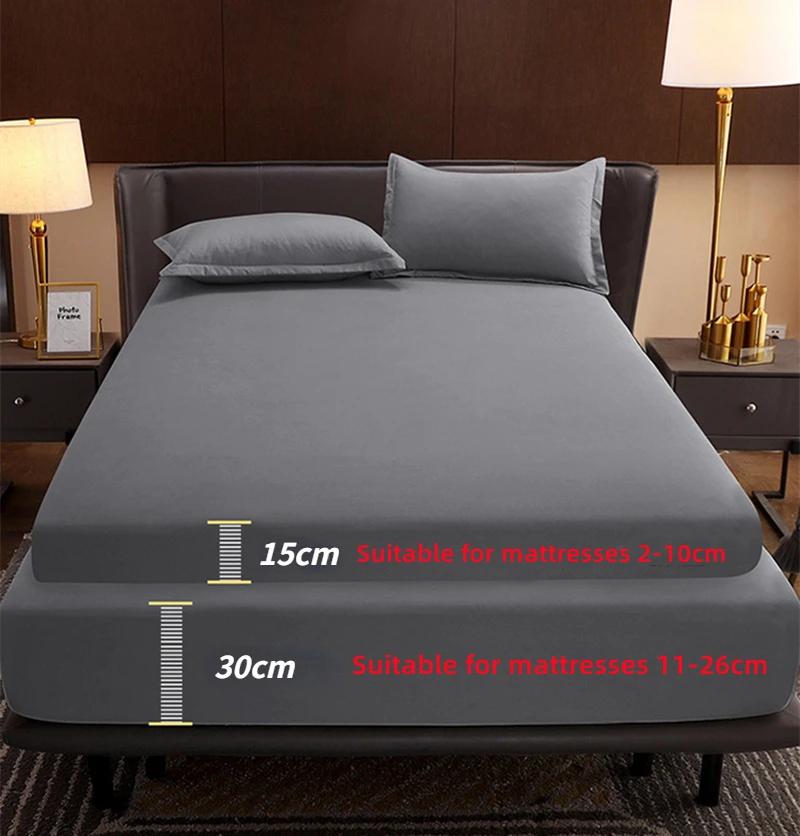 100% Cotton Fitted Bed Sheet with Elastic Band Solid Anti-slip Cover King Single for Mattress Queen Bed Adjustable Bedspread
100% Cotton Fitted Bed Sheet with Elastic Band Solid Anti-slip Cover King Single for Mattress Queen Bed Adjustable Bedspread