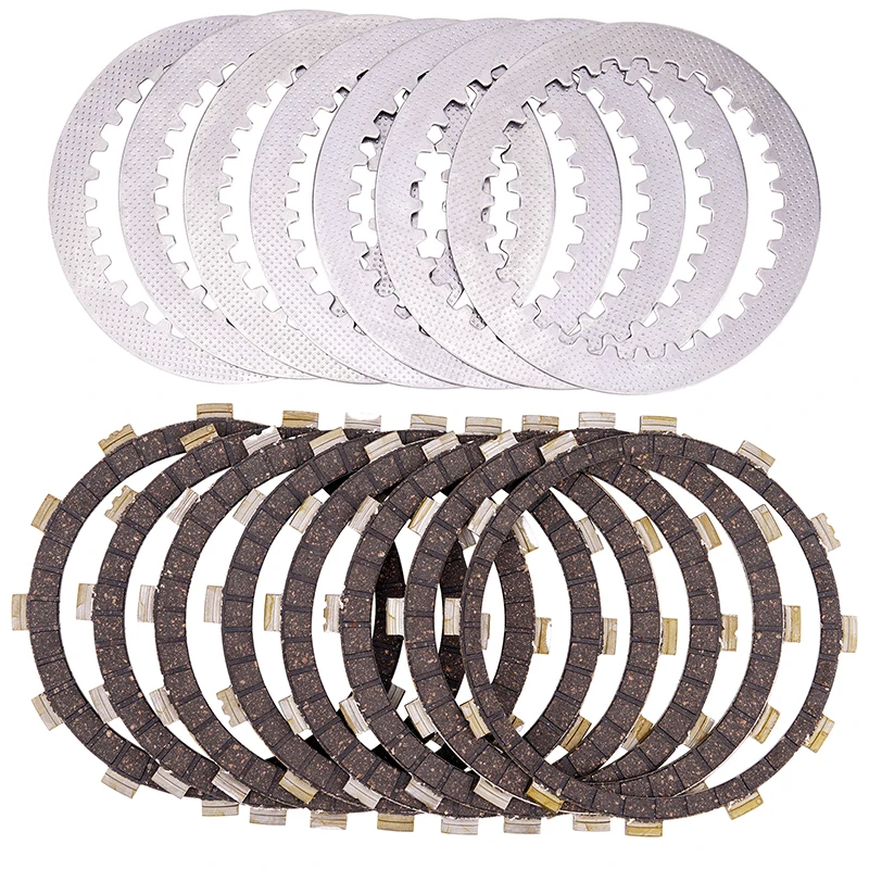 Motorcycle Clutch Friction Plates & Steel Plates Kit For YAMAHA YFZ450 YFZ450R YFZ450X 450 YFM700R 700RSE 700RSP Raptor 700R
Motorcycle Clutch Friction Plates & Steel Plates Kit For YAMAHA YFZ450 YFZ450R YFZ450X 450 YFM700R 700RSE 700RSP Raptor 700R