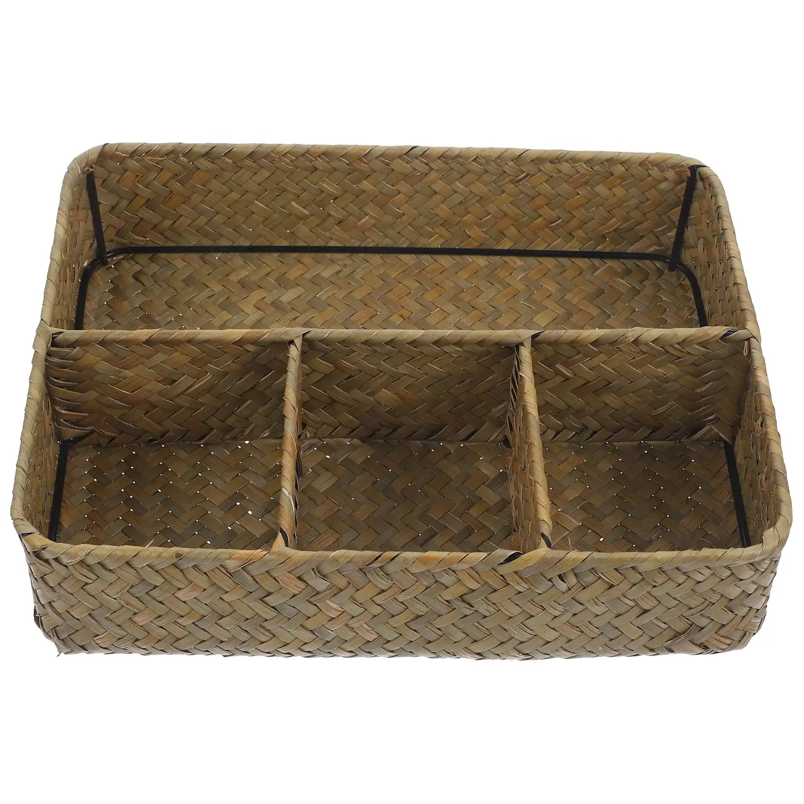 Rattan Storage Basket Cattail Grass Tea Coffee Organizer Accessories Baskets for Tabletop Snack Home
Rattan Storage Basket Cattail Grass Tea Coffee Organizer Accessories Baskets for Tabletop Snack Home