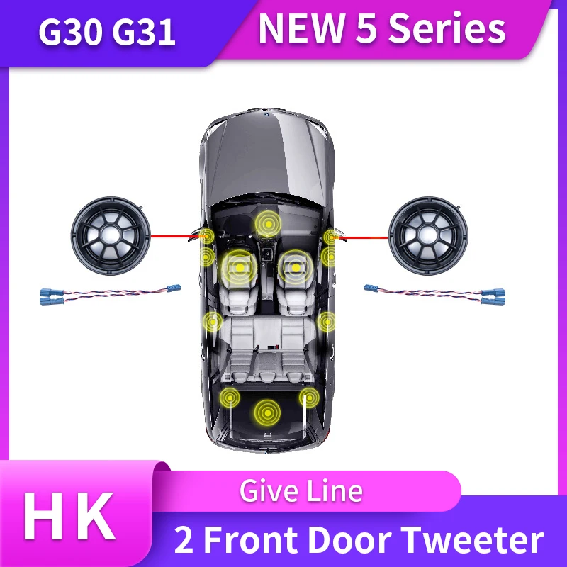 Car Front Door Tweeter Speaker Cover For BMW 5 Series G30 F10 F18 Treble Horn Audio Trim Refit Accessories
Car Front Door Tweeter Speaker Cover For BMW 5 Series G30 F10 F18 Treble Horn Audio Trim Refit Accessories