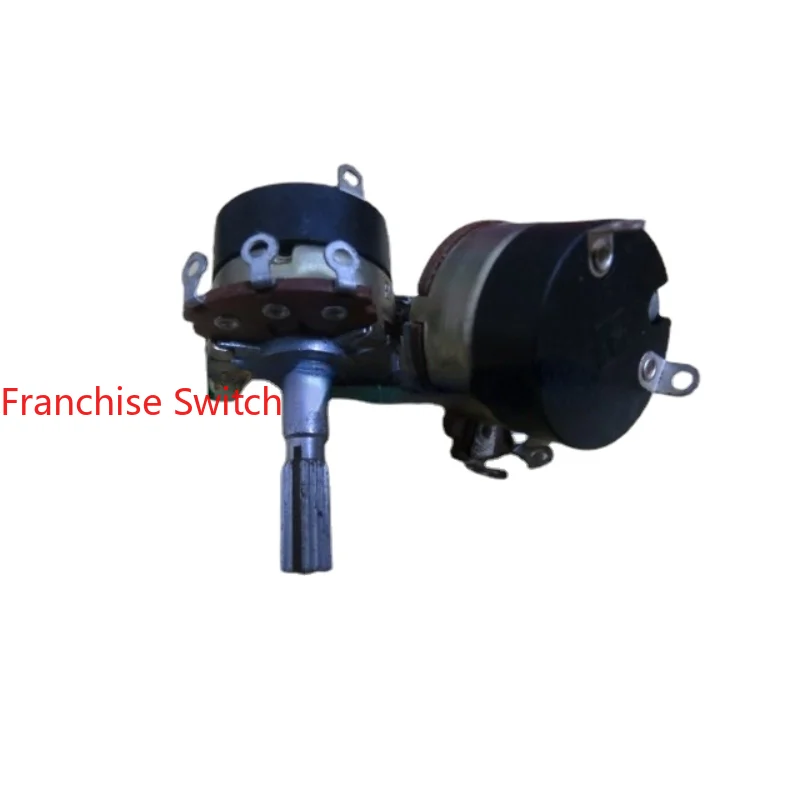 10PCS Potentiometer 24 Type WH138 Single B10K With Switch 25mm Flower Shaft Dimmer
10PCS Potentiometer 24 Type WH138 Single B10K With Switch 25mm Flower Shaft Dimmer