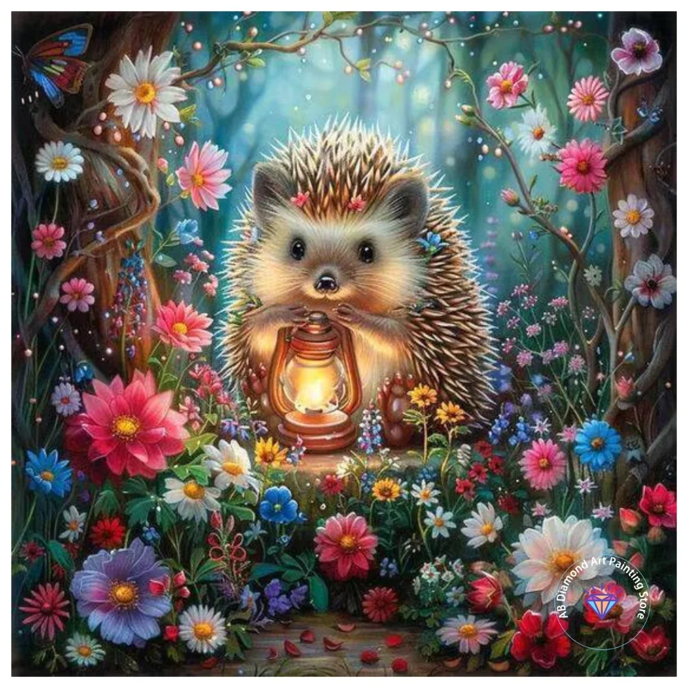 Hedgehog Animal AB Diamond Painting Kit Square Round Diamond 5D DIY Cross Embroidery Handmade Art Adult Gift Crafts Home Decor
Hedgehog Animal AB Diamond Painting Kit Square Round Diamond 5D DIY Cross Embroidery Handmade Art Adult Gift Crafts Home Decor