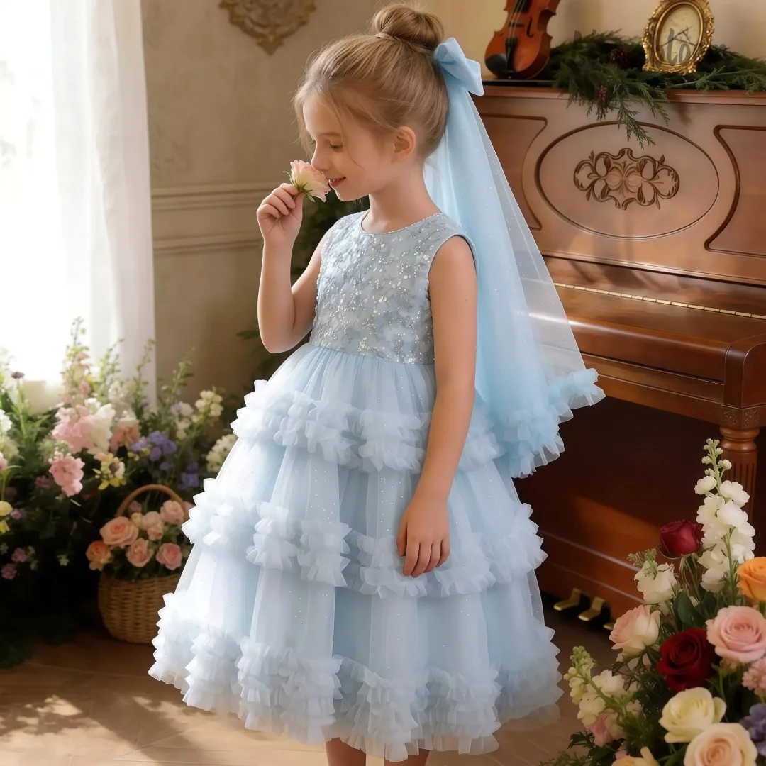 Tiered Flower Girl Gown Multicolor Girls' Formal Dress Women's Wedding Party Attire Dress свадебное платье
Tiered Flower Girl Gown Multicolor Girls' Formal Dress Women's Wedding Party Attire Dress свадебное платье