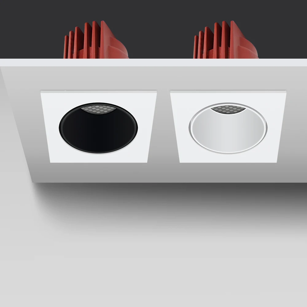 LED Recessed Ceiling Lamp Square Anti-Glare Downlight 7W 12W 15W Honeycomb Nest Lens Angle Adjust Ceiling Spot Light Living Room
LED Recessed Ceiling Lamp Square Anti-Glare Downlight 7W 12W 15W Honeycomb Nest Lens Angle Adjust Ceiling Spot Light Living Room