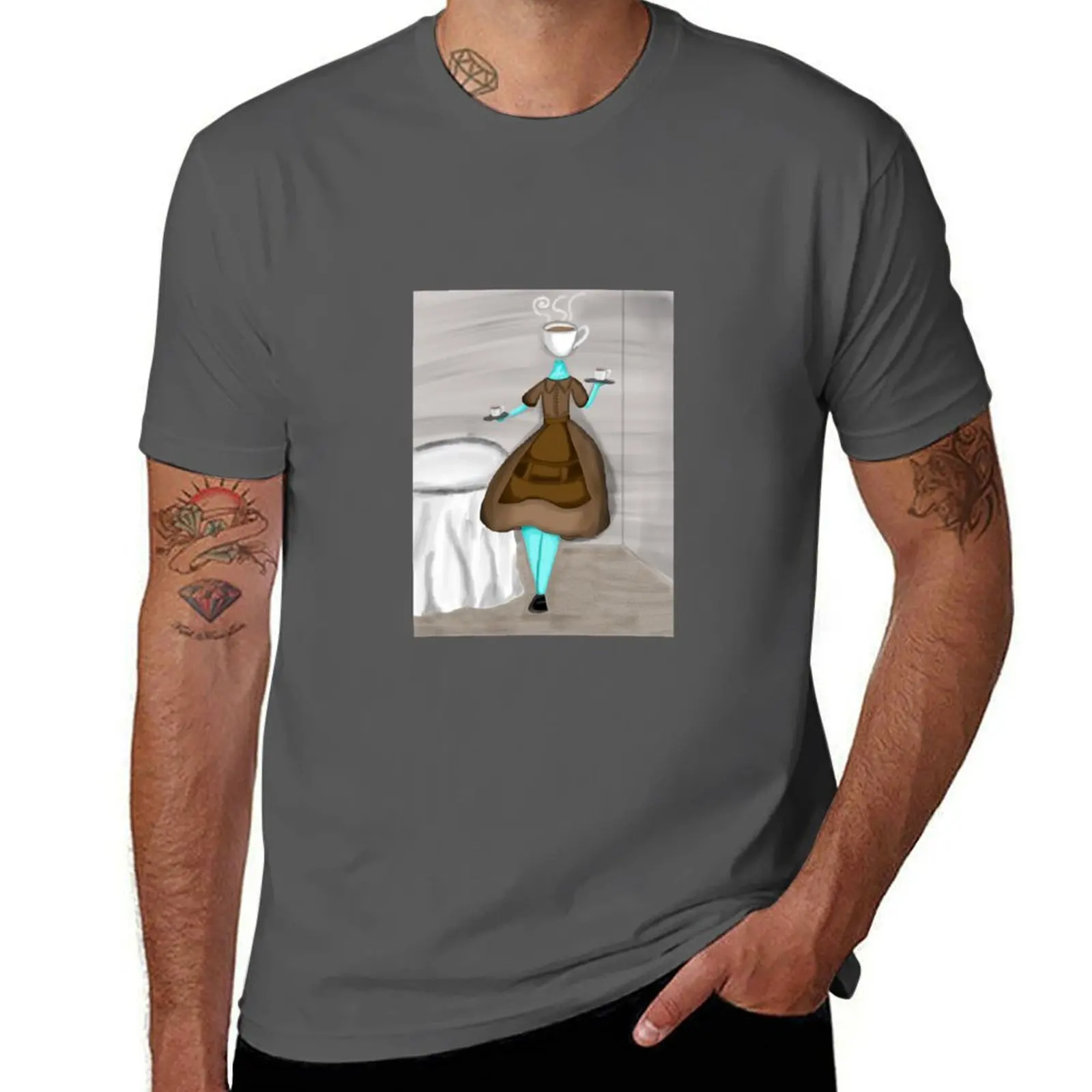 Coffee Maid T-Shirt vintage animal prinfor boys kawaii clothes t shirts for men pack
Coffee Maid T-Shirt vintage animal prinfor boys kawaii clothes t shirts for men pack