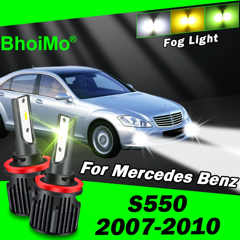 BhoiMo Front Fog Light Lamp For Mercedes-Benz S550 2007 2010 Led Bulb 2008 2009
BhoiMo Front Fog Light Lamp For Mercedes-Benz S550 2007 2010 Led Bulb 2008 2009
