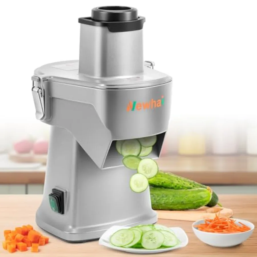 Upgraded 4 In 1 Electric Vegetable Dicer Slicer Shredder Strip Cutter Commercial Multifunctional Automatic Veggie Cutter for Po
Upgraded 4 In 1 Electric Vegetable Dicer Slicer Shredder Strip Cutter Commercial Multifunctional Automatic Veggie Cutter for Po