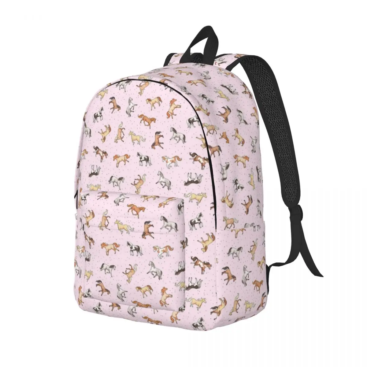 Scattered Horses Spotty On Cherry Blossom Pink Pattern Backpack Daypack Large Capacity Kids BookBag School Bag Shoulder
Scattered Horses Spotty On Cherry Blossom Pink Pattern Backpack Daypack Large Capacity Kids BookBag School Bag Shoulder