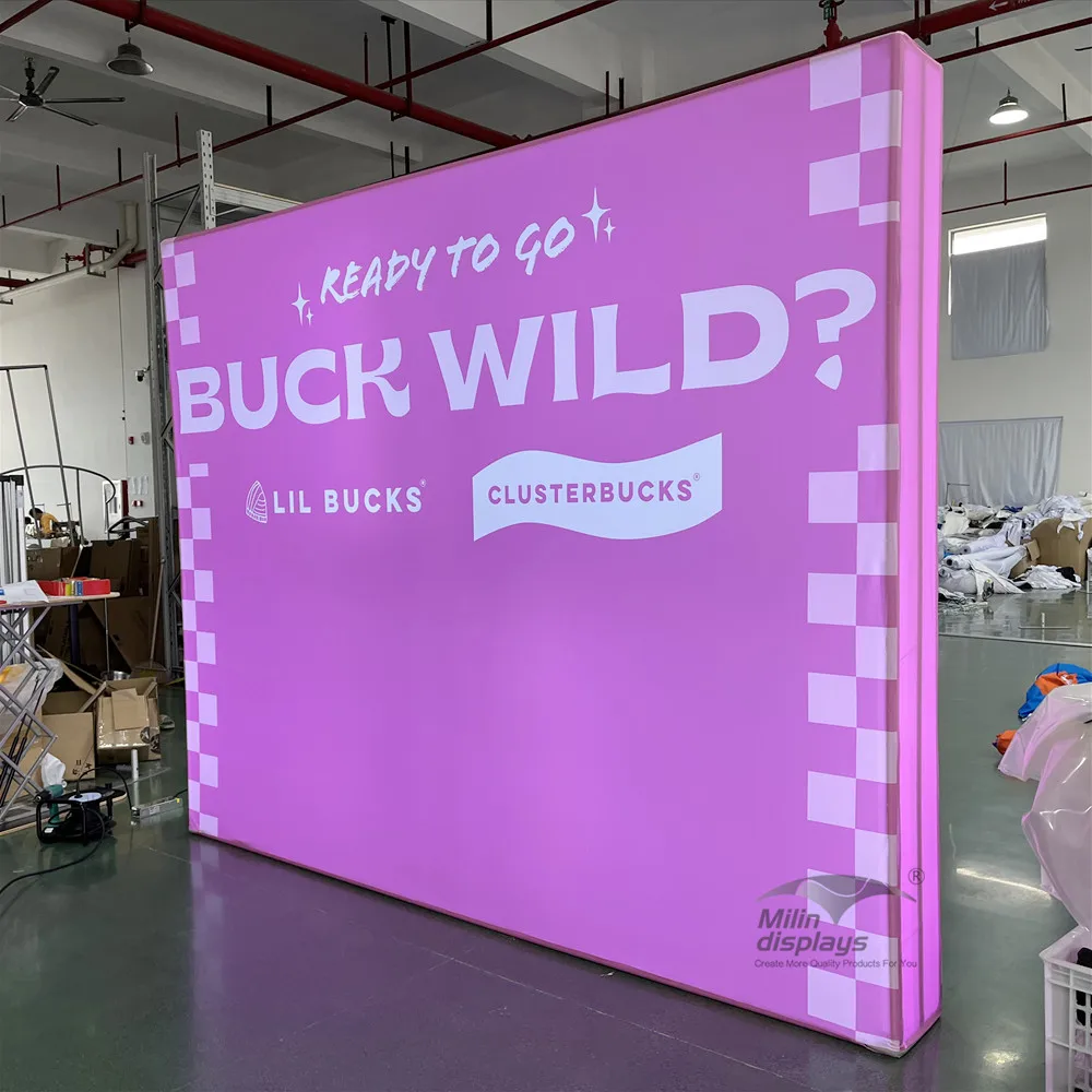 Portable Expo Show Backlit Modular TradeShow Backlit Fabric Display Exhibition LED Trade Booth Backdrop LED Light Box Display
Portable Expo Show Backlit Modular TradeShow Backlit Fabric Display Exhibition LED Trade Booth Backdrop LED Light Box Display