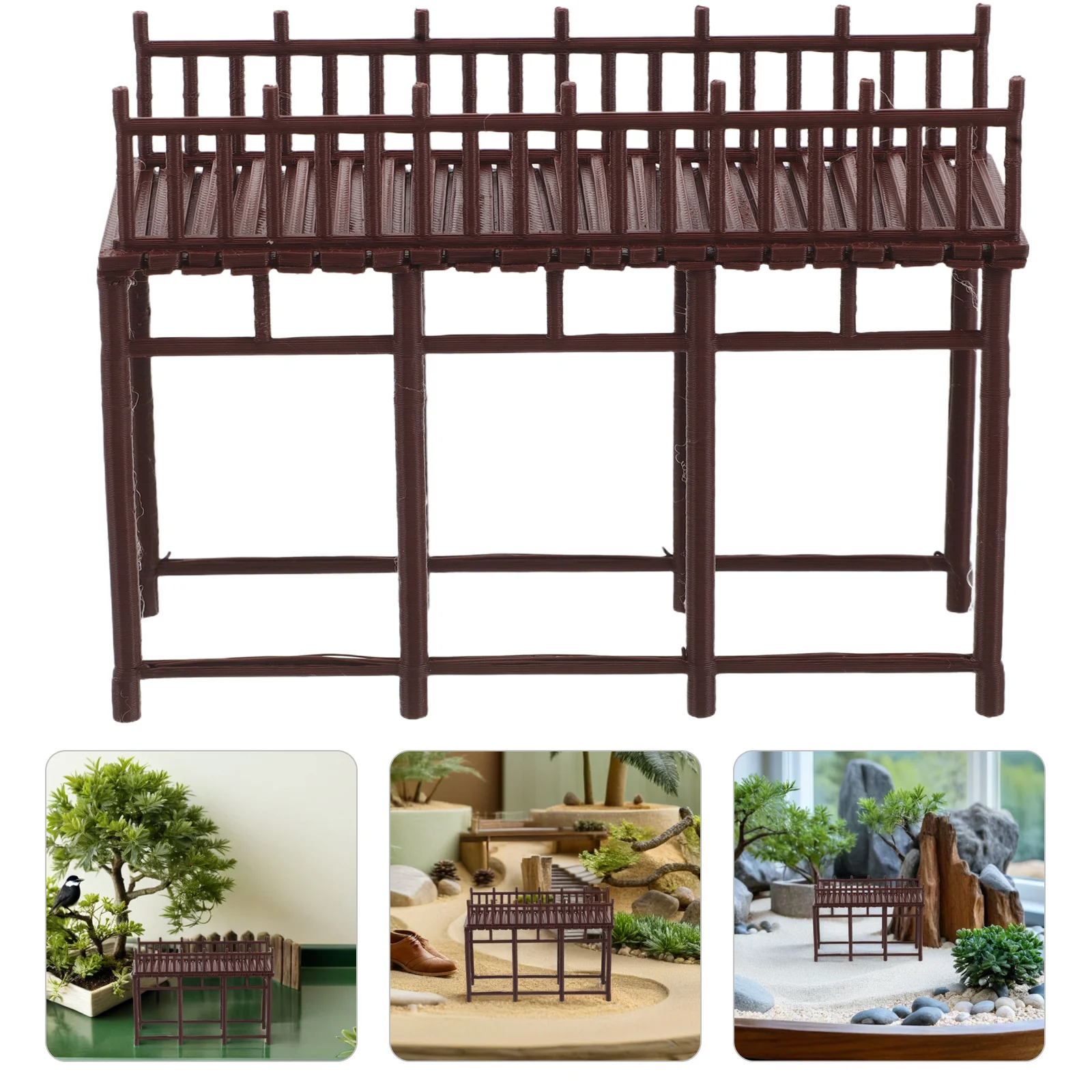 Miniature Bridge for Garden Pathway - Classic Ancient Chinese Arch Design Bonsai Decoration Terrarium Craft Supply Fairy Garden
Miniature Bridge for Garden Pathway - Classic Ancient Chinese Arch Design Bonsai Decoration Terrarium Craft Supply Fairy Garden