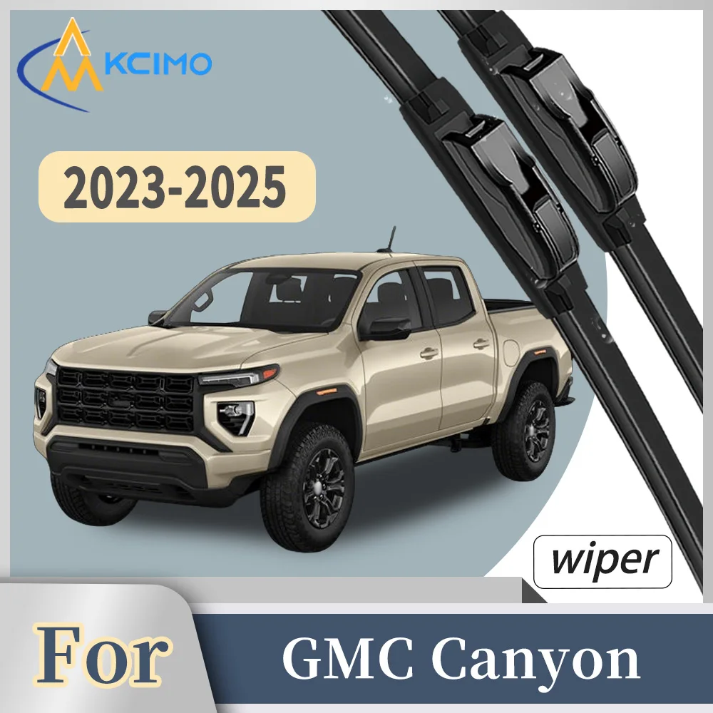 Premium Rubber Front Windscreen Wiper Blades For GMC Canyon 2023-2025 Quiet Smooth Wiping Waterproof Windshield Kit 2Pcs
Premium Rubber Front Windscreen Wiper Blades For GMC Canyon 2023-2025 Quiet Smooth Wiping Waterproof Windshield Kit 2Pcs