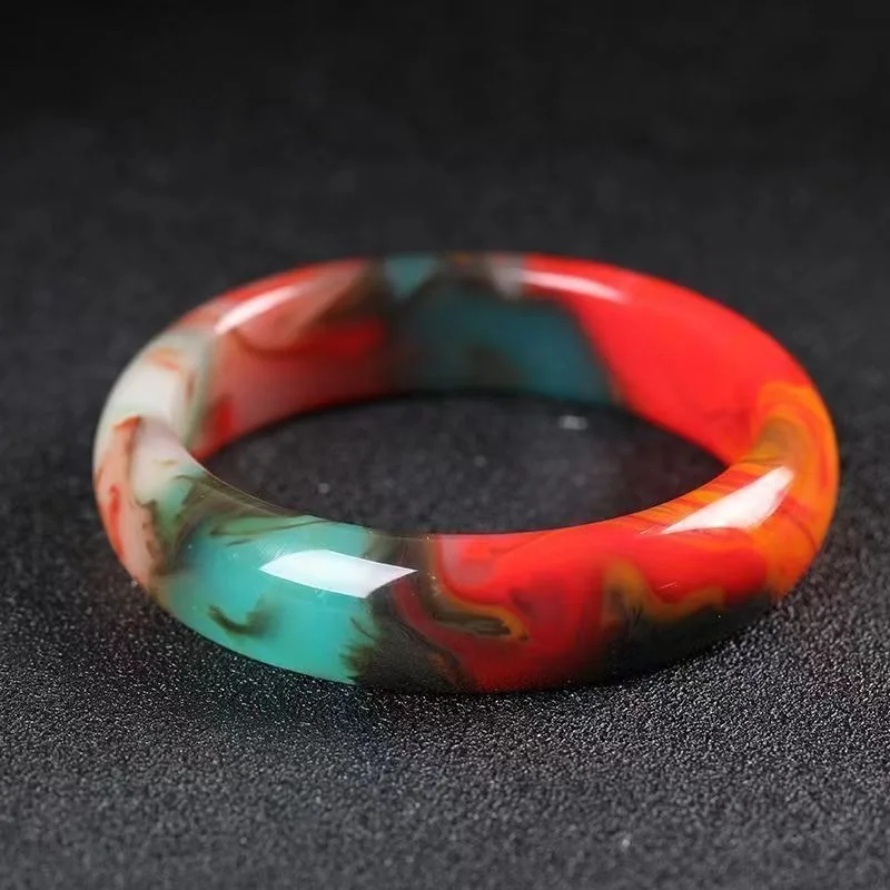 Multi Colored Jade Handmade Carved Wide Bracelet, Fashionable Boutique Jewelry, Men's and Women's Gifts and Accessories
Multi Colored Jade Handmade Carved Wide Bracelet, Fashionable Boutique Jewelry, Men's and Women's Gifts and Accessories