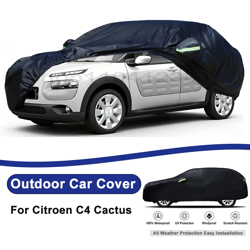 Outdoor Full Car Cover For Citroen C4 Cactus with Reflective Strips Waterproof Snowproof Dustproof UV Protection Auto Accessory
Outdoor Full Car Cover For Citroen C4 Cactus with Reflective Strips Waterproof Snowproof Dustproof UV Protection Auto Accessory