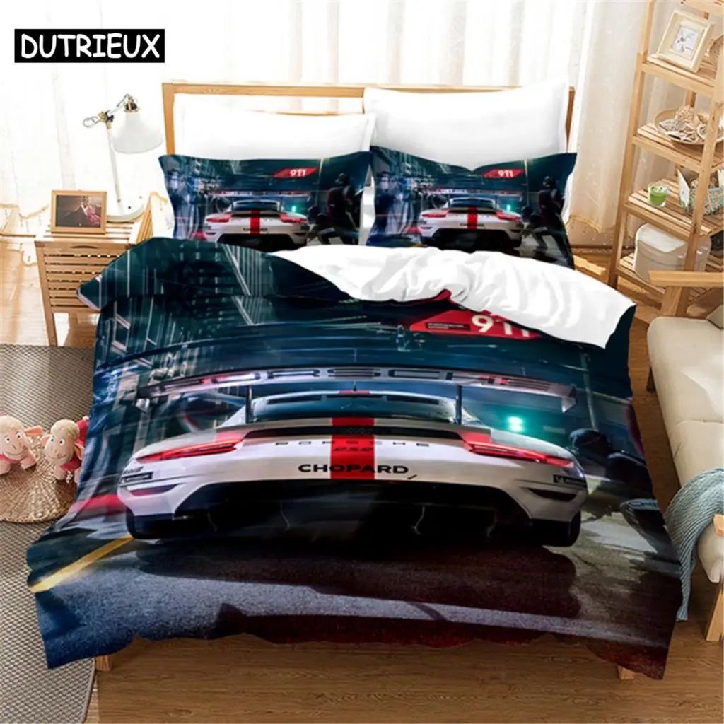 Sports Car Duvet Cover Set Luxury High Quality 3D Printed Bedding 2/3pcs Double Queen King Bedclothes Adults Boys Home Textile
Sports Car Duvet Cover Set Luxury High Quality 3D Printed Bedding 2/3pcs Double Queen King Bedclothes Adults Boys Home Textile