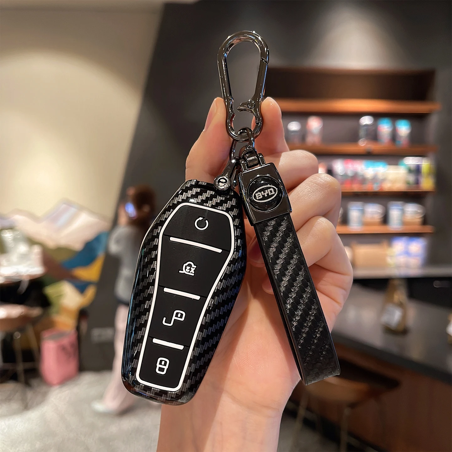 Premium Key Case for BYD Song L/Tang II/D1/Frigate 07/Sealion 07/Han/Yuan Plus/Seal 06 - Anti-Scratch Protective Cover Keybag
Premium Key Case for BYD Song L/Tang II/D1/Frigate 07/Sealion 07/Han/Yuan Plus/Seal 06 - Anti-Scratch Protective Cover Keybag
