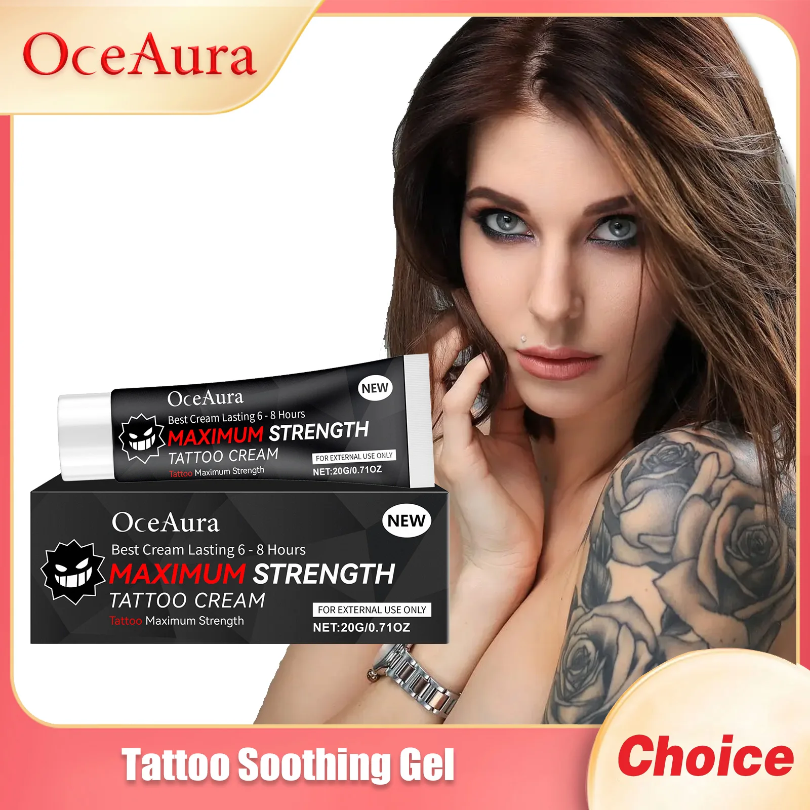 Oceaura Body Brightening Tattoo Cream Soothing Pain Protect Skin Reduce Wear Increase Brightness Epidermis Tattoo Moisturize Gel
Oceaura Body Brightening Tattoo Cream Soothing Pain Protect Skin Reduce Wear Increase Brightness Epidermis Tattoo Moisturize Gel