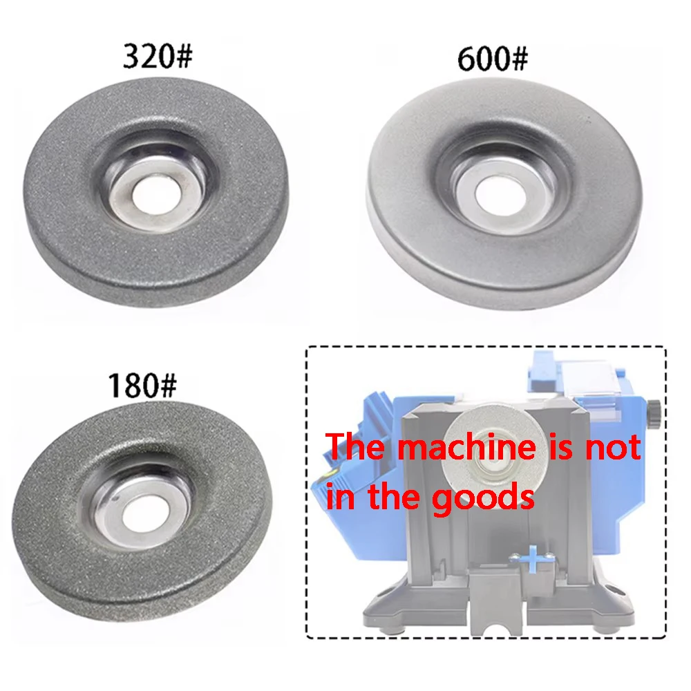 56MM #180 #320 #600 Grinding Wheel Knife Sharpener Accessories Grinding Disc Special grinding wheel for knife grinder
56MM #180 #320 #600 Grinding Wheel Knife Sharpener Accessories Grinding Disc Special grinding wheel for knife grinder