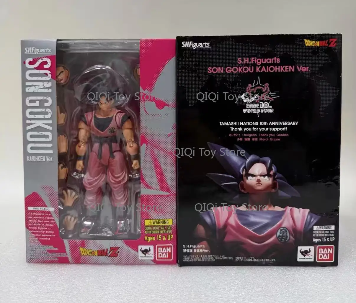 Bandai SHF Sun Wukong Boundary King Fist Limited Edition The 10th anniversary of TAMASHII NATIONS in 2017
Bandai SHF Sun Wukong Boundary King Fist Limited Edition The 10th anniversary of TAMASHII NATIONS in 2017