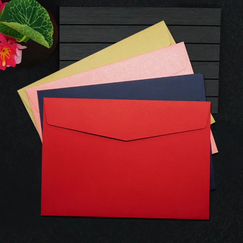 Customized Envelope Custom Printing High-end Stamping Sulfuric Paper Red Packet A4 Size Kraft Paper Bag Card Holder Le
Customized Envelope Custom Printing High-end Stamping Sulfuric Paper Red Packet A4 Size Kraft Paper Bag Card Holder Le