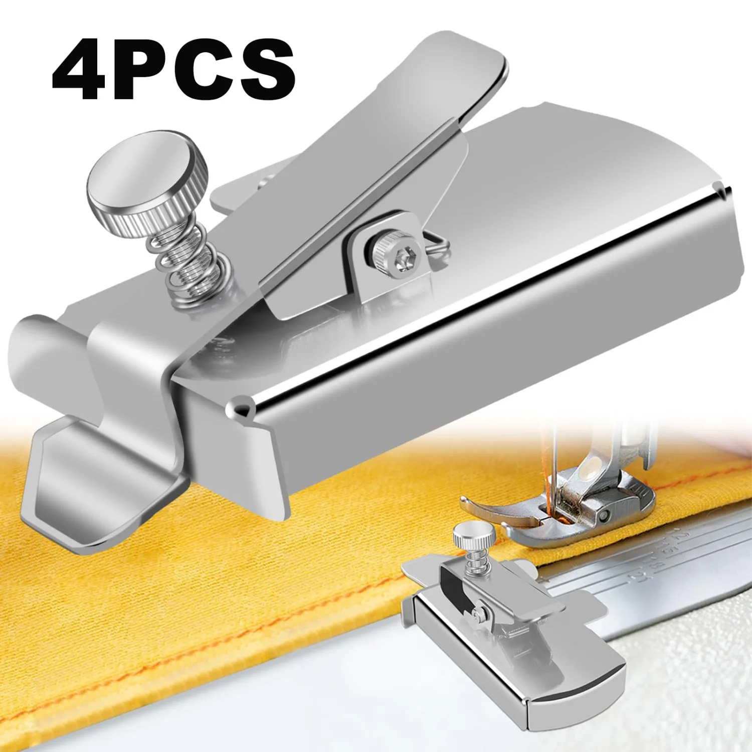 4 Pcs Magnetic Seam Guide for Sewing Machine Sewing Guide with Clip Ruler Hemmer Guide for Walking Foot Sewing Machine
4 Pcs Magnetic Seam Guide for Sewing Machine Sewing Guide with Clip Ruler Hemmer Guide for Walking Foot Sewing Machine