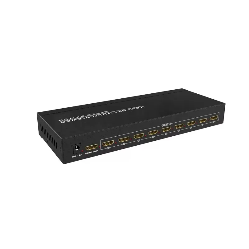 MT-SW091 9 Port HDMI Quad Screen Multiviewer 9x1 with IR
MT-SW091 9 Port HDMI Quad Screen Multiviewer 9x1 with IR
