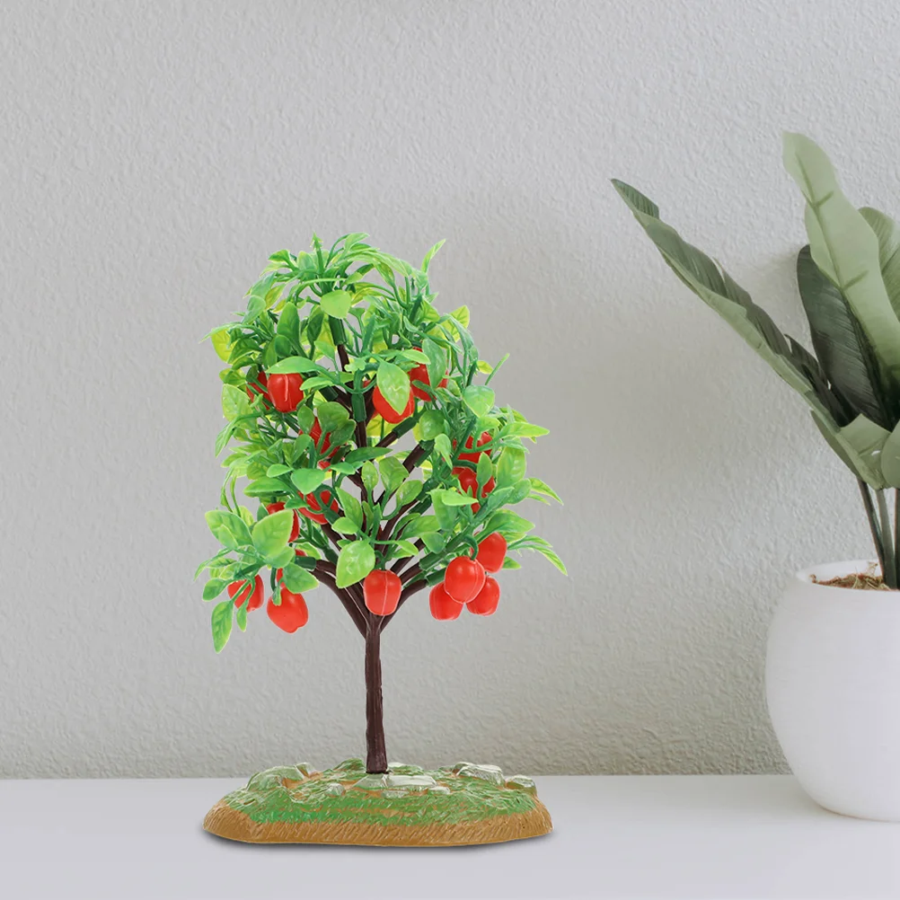 2 Pcs Realistic Fruit Models Miniature Decor Landscape Craft Simulation Tree Adornment Plant nament Tree Model 
2 Pcs Realistic Fruit Models Miniature Decor Landscape Craft Simulation Tree Adornment Plant nament Tree Model