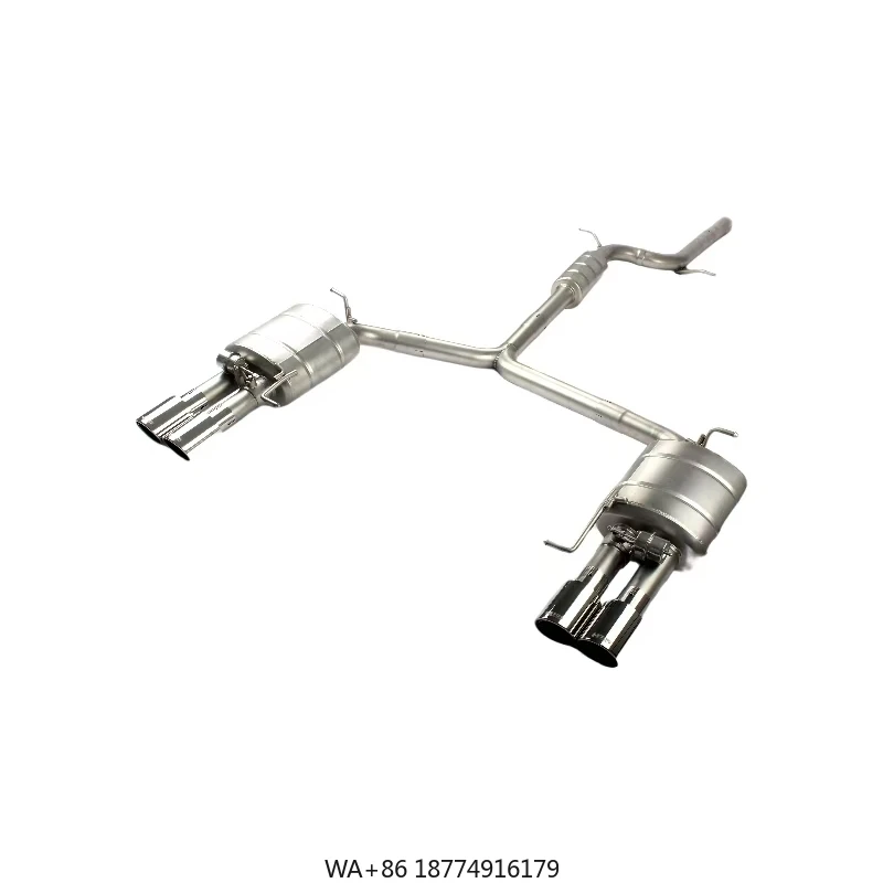 Выхлопная труба из нержавеющей стали или титанового сплава 304, глушитель выхлопной трубы A4L B9 Catback
Выхлопная труба из нержавеющей стали или титанового сплава 304, глушитель выхлопной трубы A4L B9 Catback